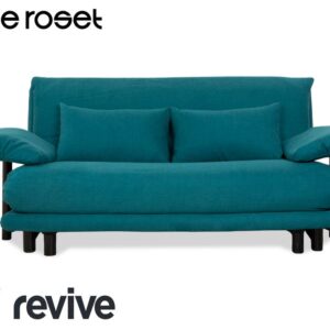 Ligne Roset Multy Stoff Dreisitzer Grün Blau Petrol ✨
