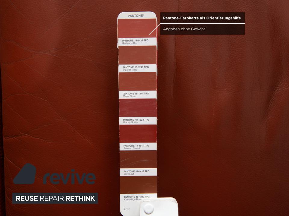 Rolf Benz Ego Leder Zweisitzer Braun Sofa Couch – Bild 7