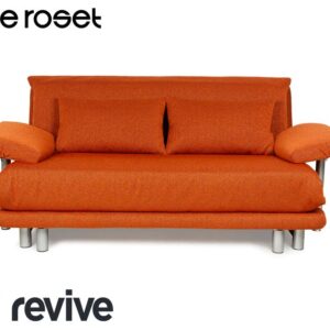 Ligne Roset Multy Stoff Dreisitzer Orange Schlaffunktion ✨