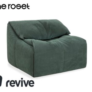 ligne roset Plumy Stoff Sessel Grün Salbei manuelle Funktion