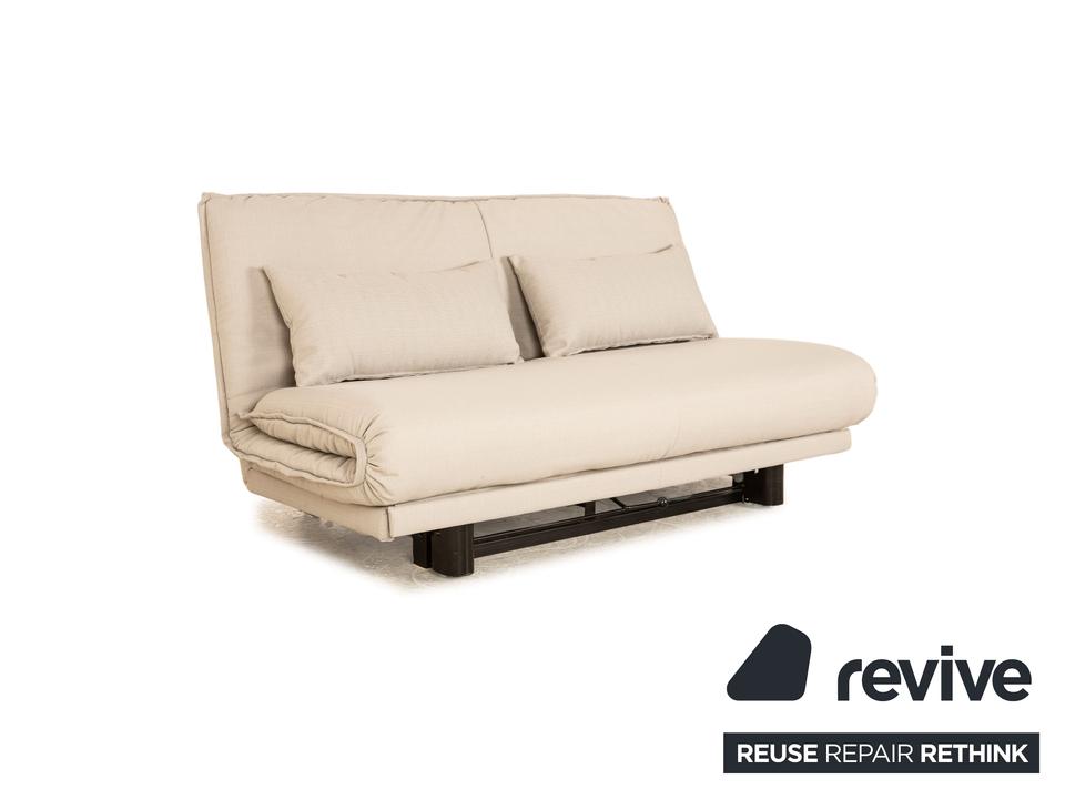 Wittmann Colli Stoff Dreisitzer Hellgrau manuelle Funktion Sofa ✨ – Bild 6