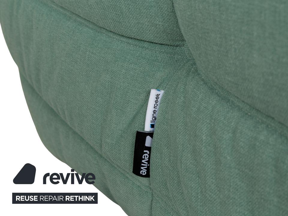 Ligne Roset Stoff Togo Sessel Grün Mint Neubezug ✨ – Bild 6