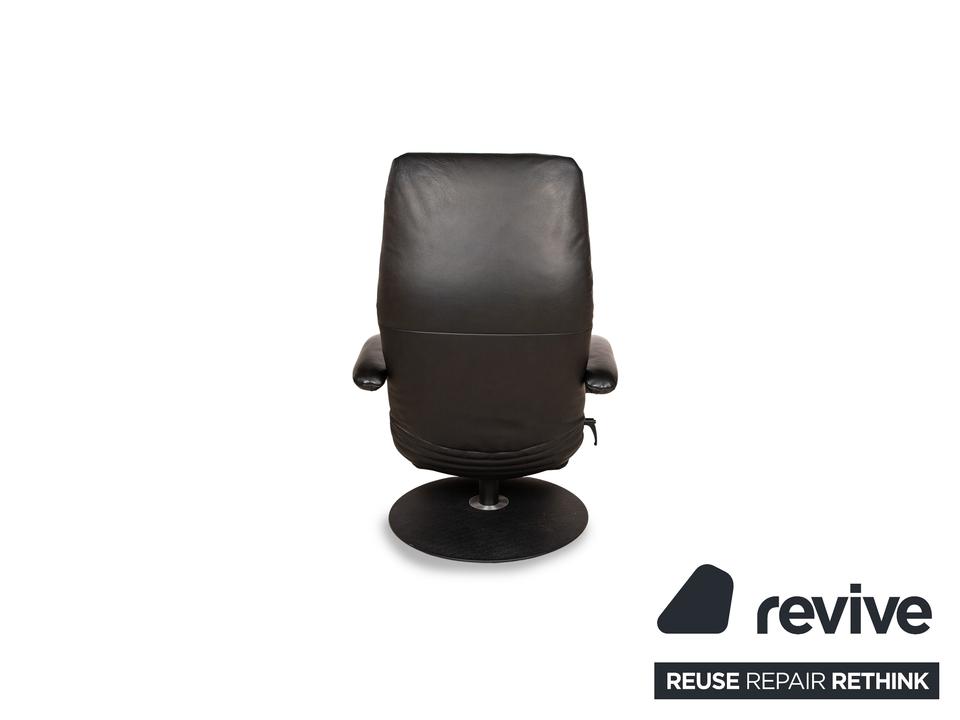 Jori Yoga Leder Sessel Schwarz manuelle Funktion ✨ – Bild 13