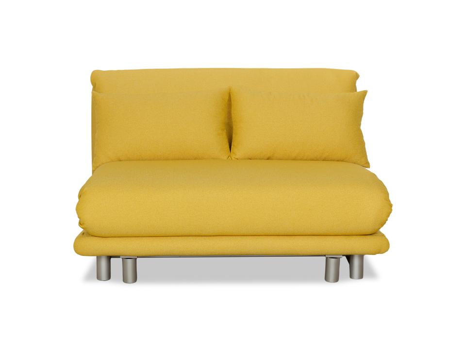 Ligne Roset Multy Stoff Zweisitzer Gelb Schlafsofa Couch ✨