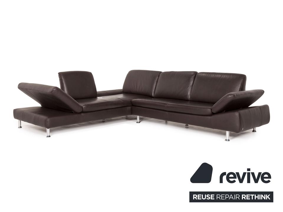 Willi Schillig Loop Leder Ecksofa Braun Dunkelbraun Funktion ✨ – Bild 3