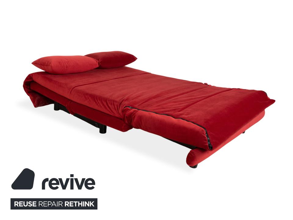 Ligne Roset Multy Stoff Rot manuelle Schlaffunktion Sofa Couch ✨ – Bild 4