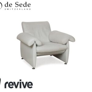 de Sede DS-10 Leder Sessel Weiß