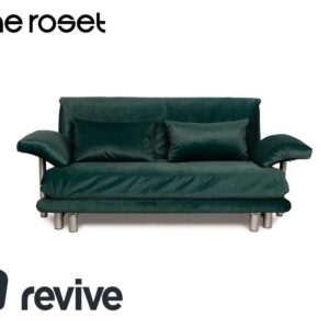 Ligne Roset Multy Stoff Dreisitzer Grün Schlaffunktion Neubezug ✨