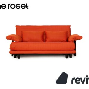 ligne roset Multy Stoff Dreisitzer Orange Sofa Couch mit ✨