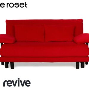 ligne roset Multy Stoff Dreisitzer Rot Schlafsofa Neubezug ✨