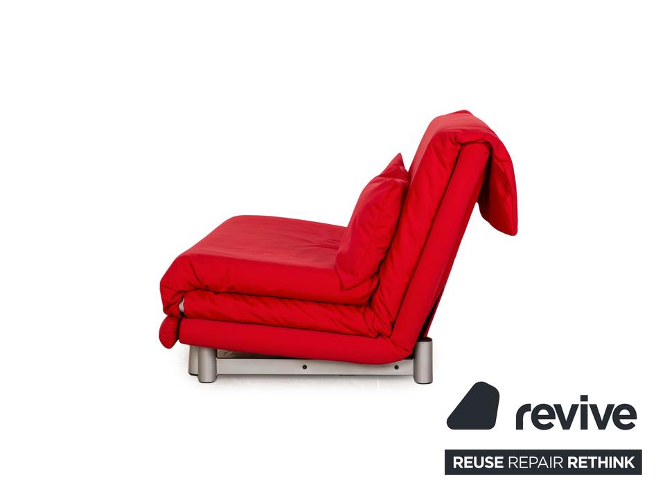 ligne roset Multy Stoff Schlafsofa Rot Zweisitzer Sofa Funktion ✨ – Bild 8