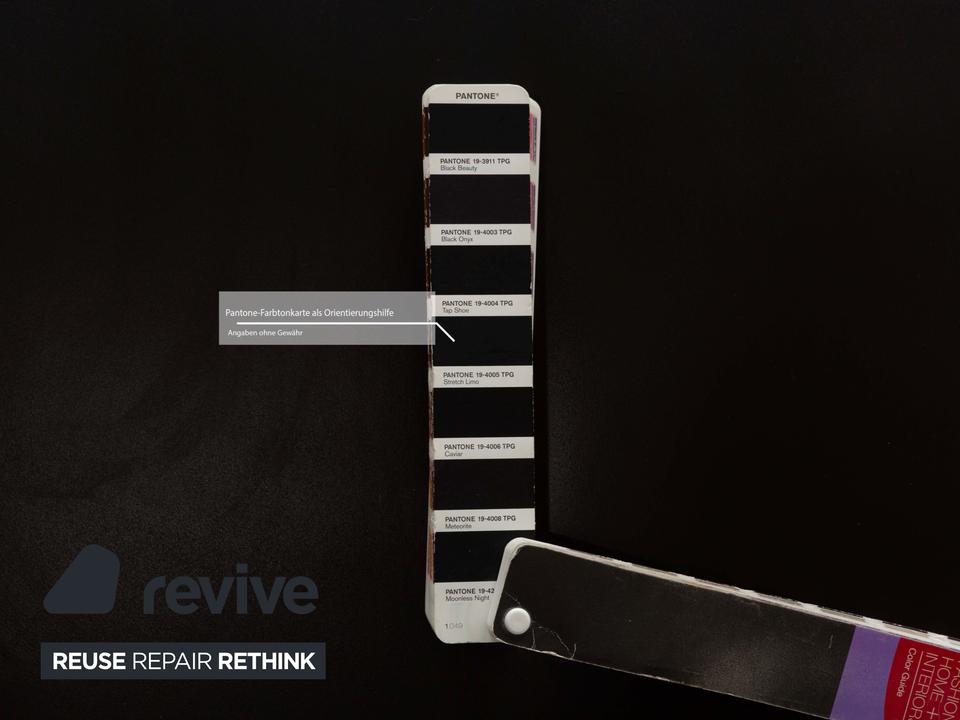 Koinor Volare Leder Zweisitzer Schwarz Sofa Couch manuelle – Bild 10