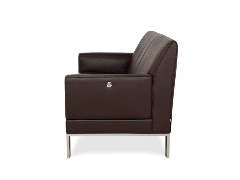 Jori Glove JR-8900 Leder Chrom Dreisitzer Braun Mokka manuelle – Bild 17