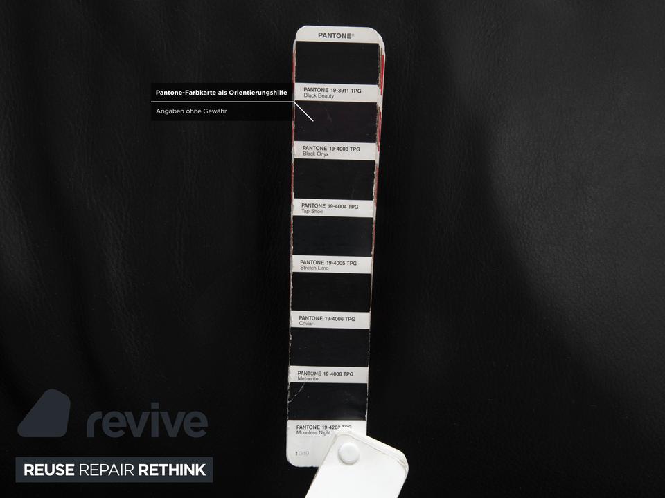 Rolf Benz 322 Leder Zweisitzer Schwarz Sofa Couch – Bild 8