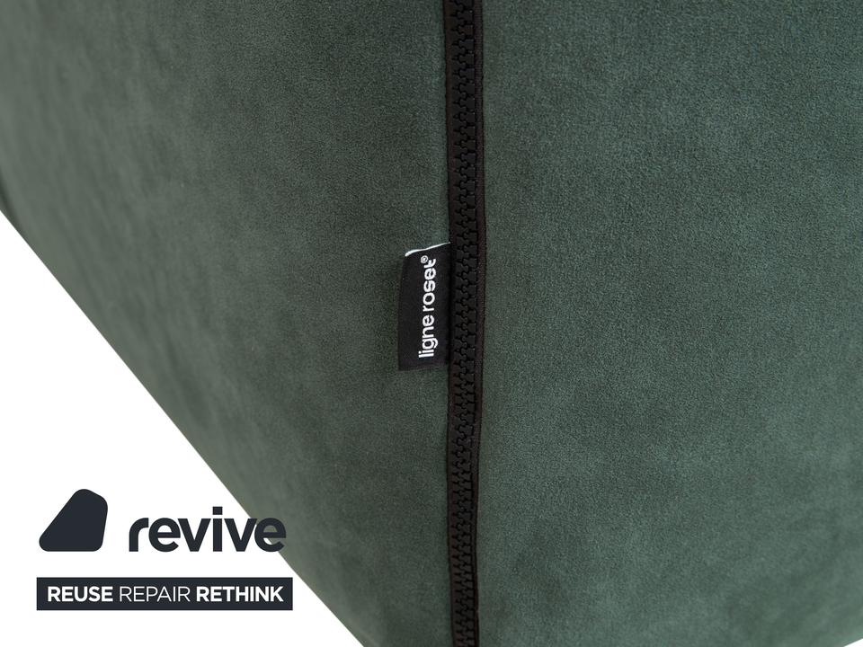 ligne roset Plumy Stoff Sessel Grün Salbei manuelle Funktion – Bild 10