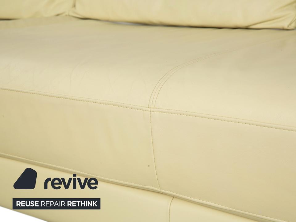 Rolf Benz 3000 Leder Viersitzer Pistazie Grün Sofa Couch – Bild 10