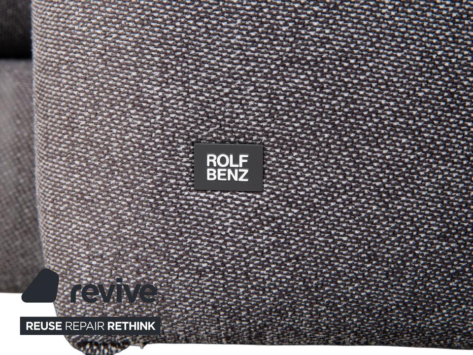 Rolf Benz Nuvola Stoff Ecksofa Grau Anthrazit Sofa Couch – Bild 13