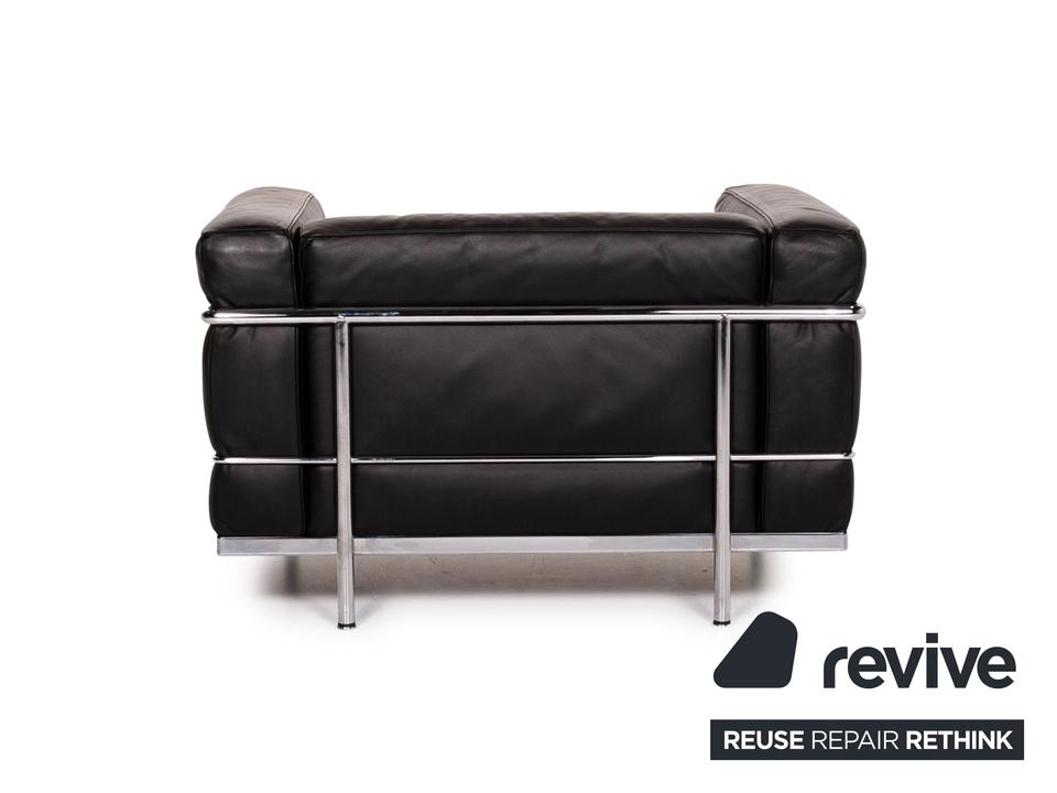 Cassina Le Corbusier LC 3 Leder Sessel Schwarz #14713 ✨ – Bild 8