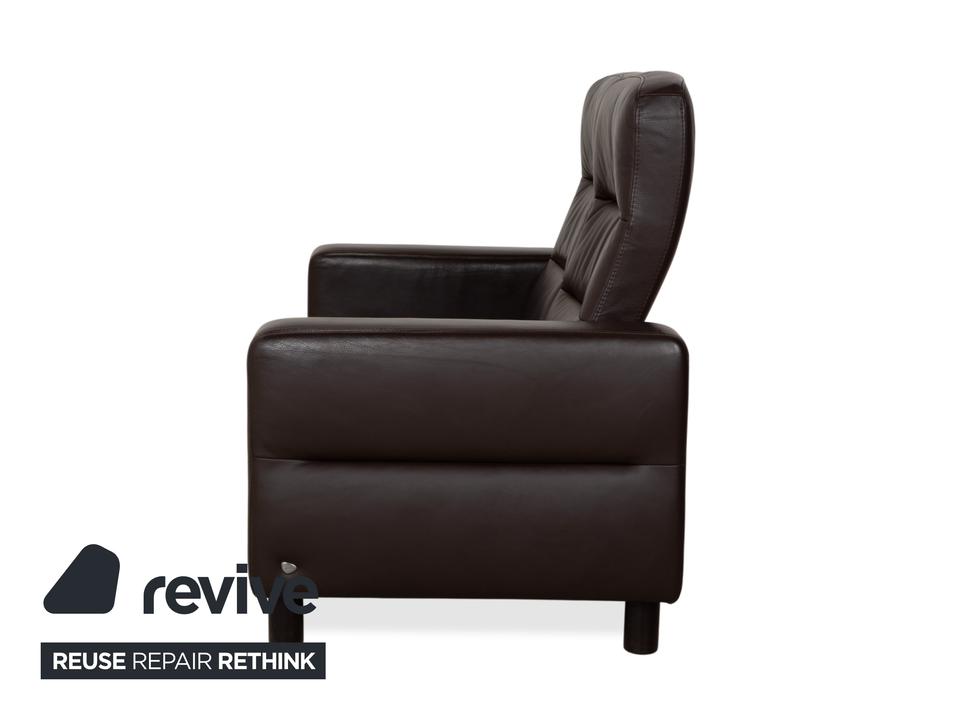 Stressless Wave Leder Dreisitzer Braun Espresso manuelle – Bild 16