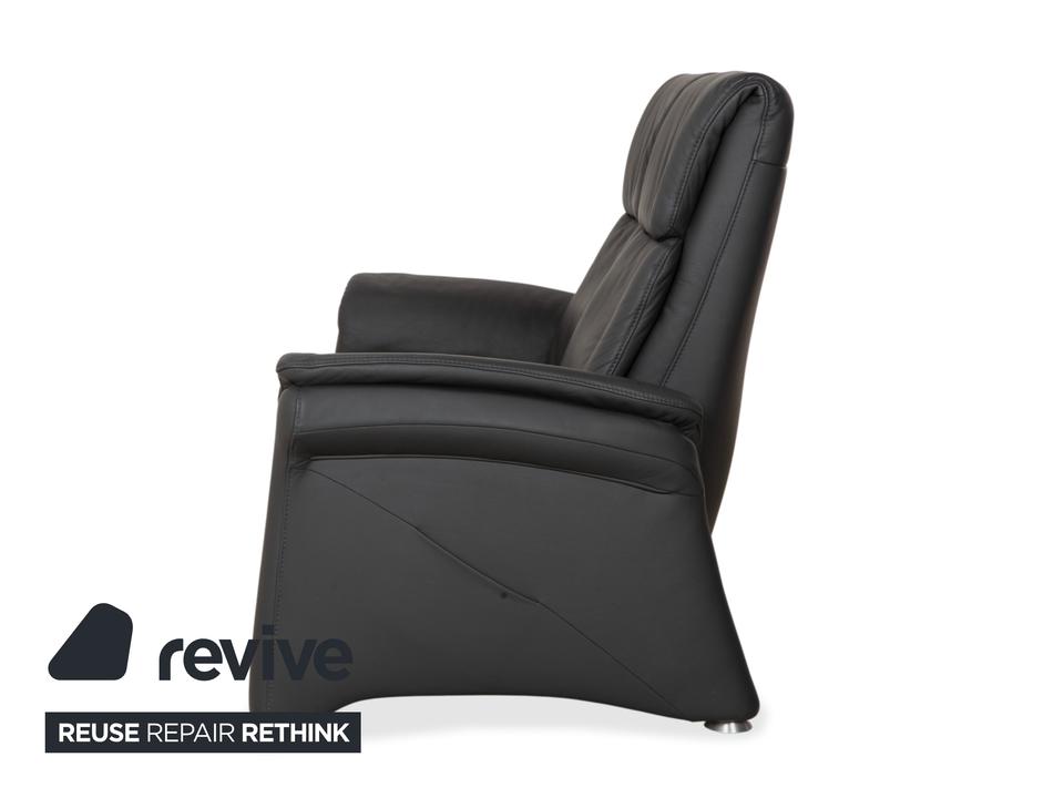 Mondo Varia Leder Zweisitzer Dunkelgrau Anthrazit manuelle – Bild 17