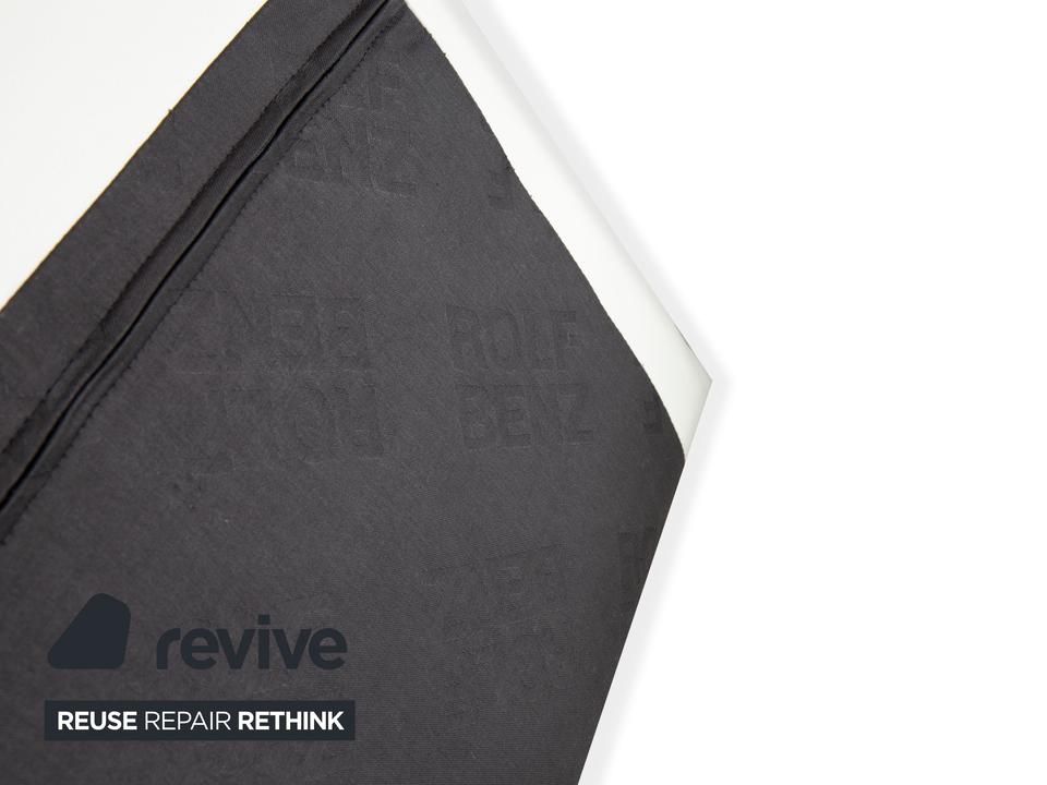 Rolf Benz 350 Leder Sessel Weiß Creme – Bild 8