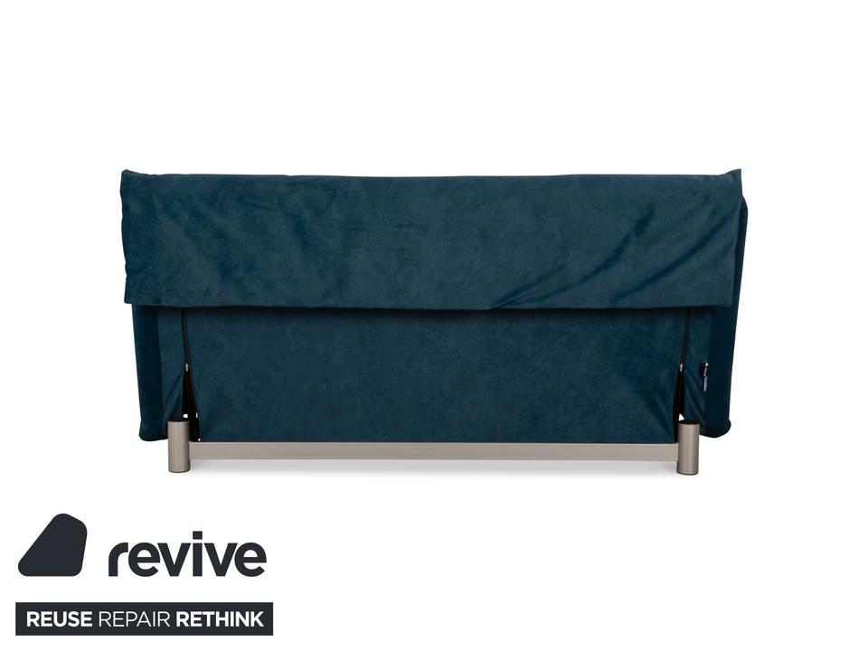 Ligne Roset Multy Dreisitzer Blau Petrol Schlafsofa Couch Sofa ✨ – Bild 8