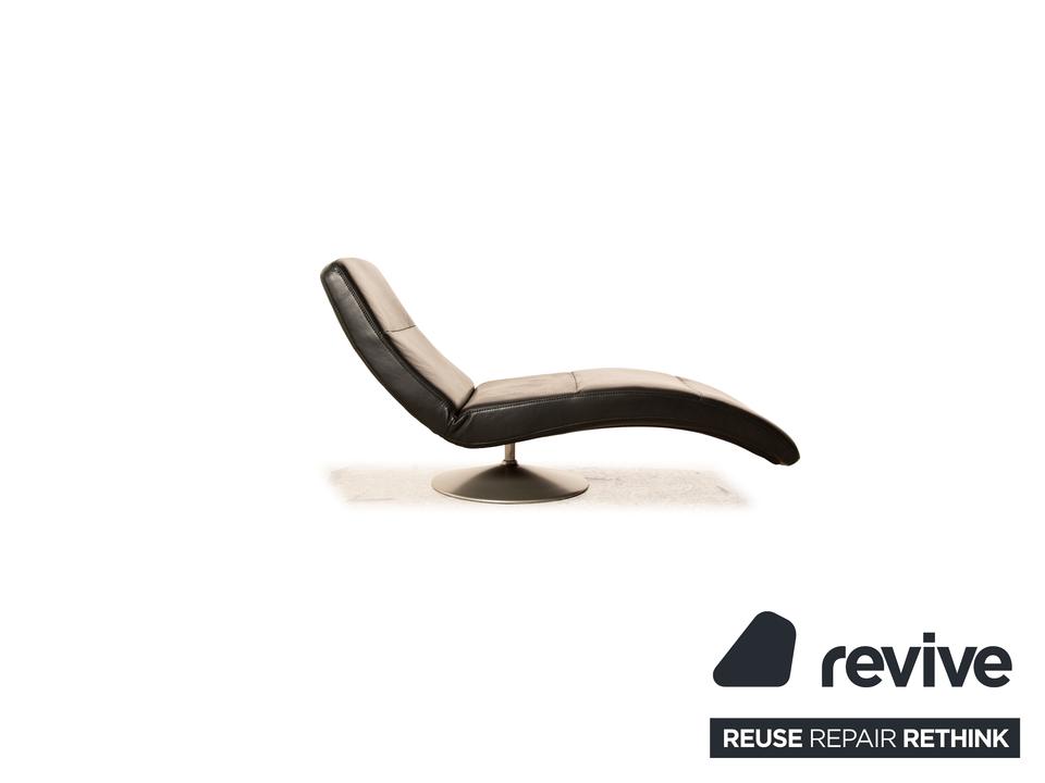 Ewald Schillig Silence Leder Liege Schwarz manuelle Funktion ✨ – Bild 13