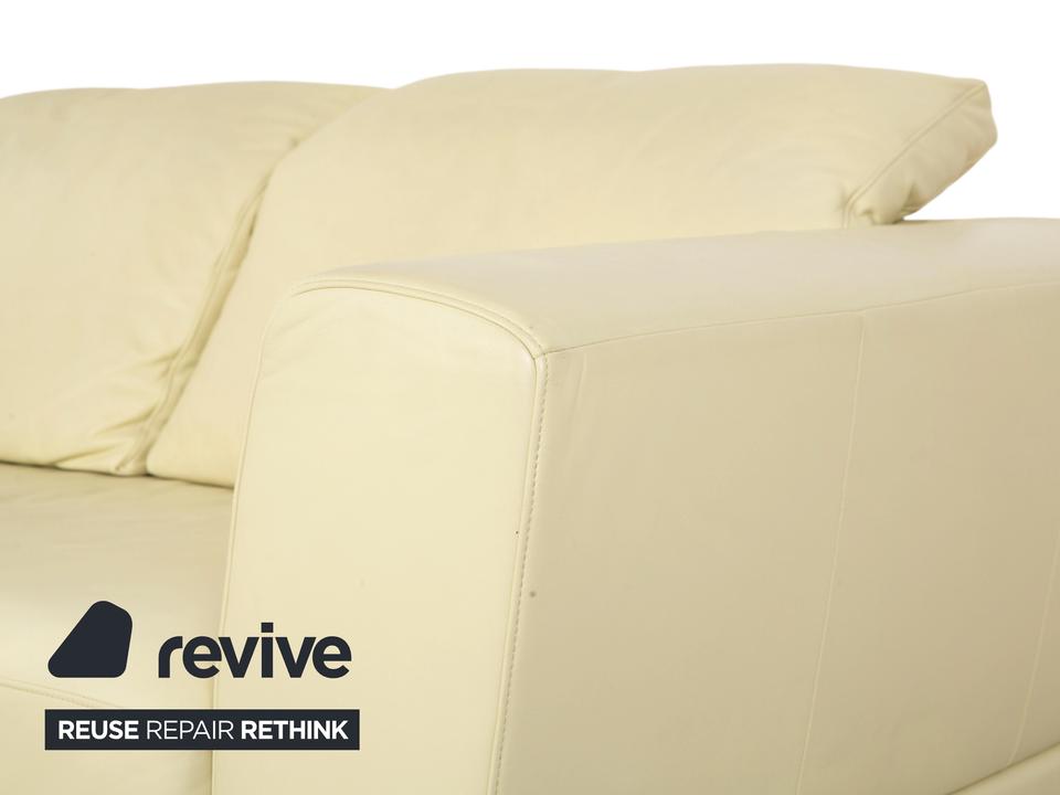 Rolf Benz 3000 Leder Viersitzer Pistazie Grün Sofa Couch – Bild 6