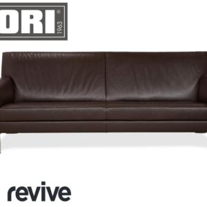 Jori Glove JR-8900 Leder Chrom Dreisitzer Braun Mokka manuelle