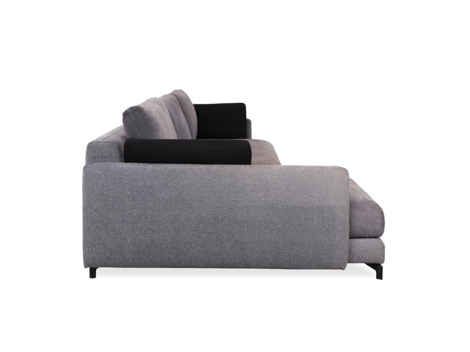 Rolf Benz Nuvola Stoff Ecksofa Grau Anthrazit Sofa Couch – Bild 14
