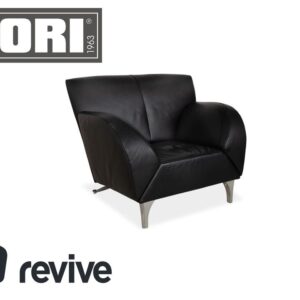 Jori JR 8400 Leder Sessel Schwarz manuelle Funktion
