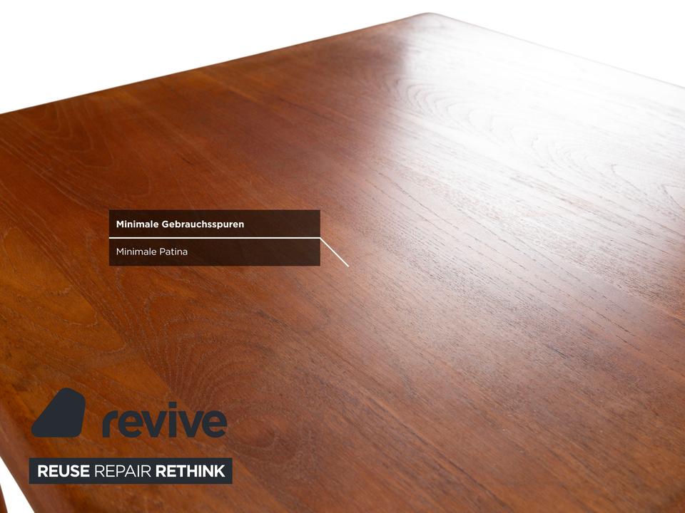 Mid Century Holz Couchtisch Braun Vintage Teak – Bild 6