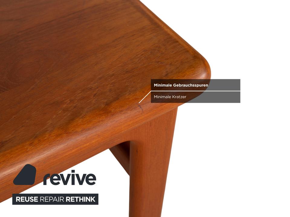 Mid Century Holz Couchtisch Braun Vintage Teak – Bild 7