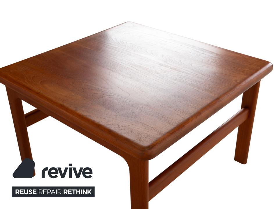 Mid Century Holz Couchtisch Braun Vintage Teak – Bild 5