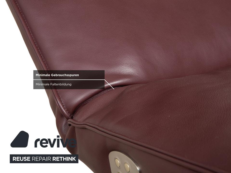 Koinor Jonas Liege Rot Bordeaux Weinrot elektrische Relaxfunktion – Bild 10