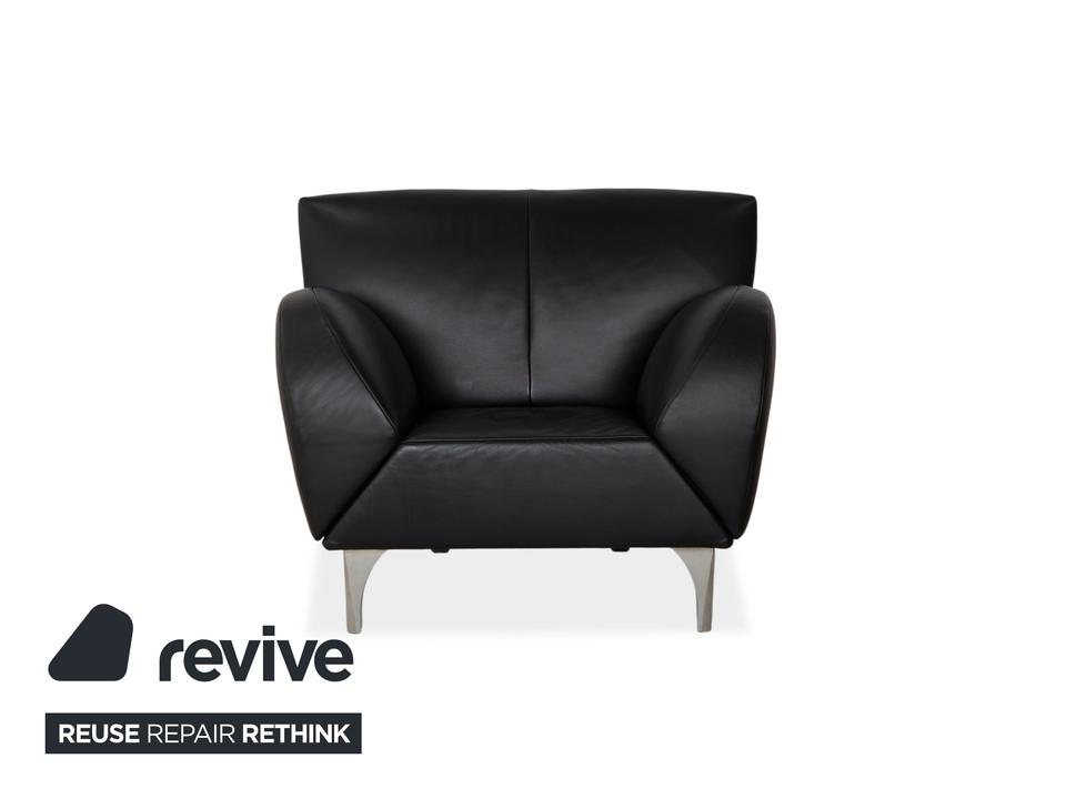 Jori JR 8400 Leder Sessel Schwarz manuelle Funktion – Bild 10