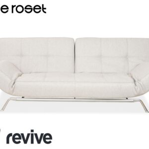 ligne roset Smala Stoff Hellgrau Dreisitzer Neubezug manuelle ✨