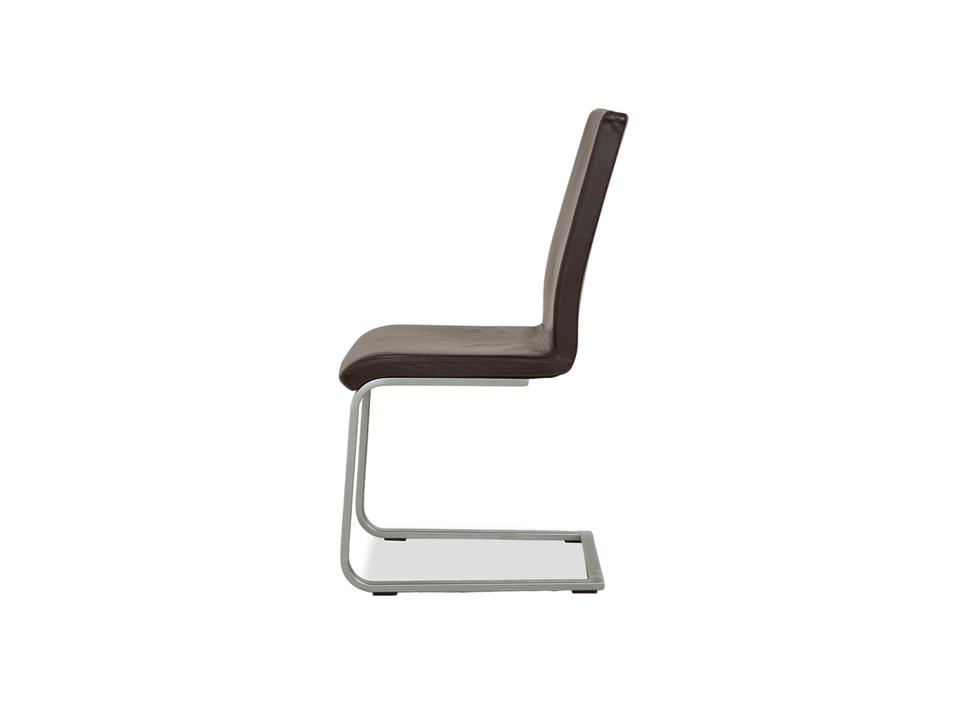 6er Garnitur Wöstmann Leder Stuhl Dunkelbraun – Bild 13