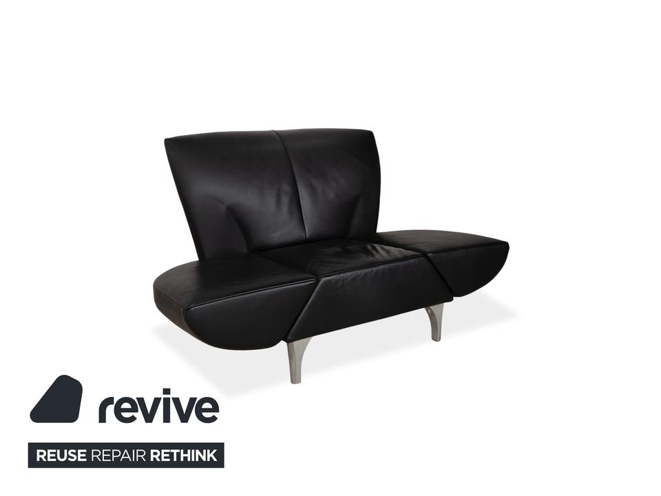 Jori JR 8400 Leder Sessel Schwarz manuelle Funktion – Bild 3