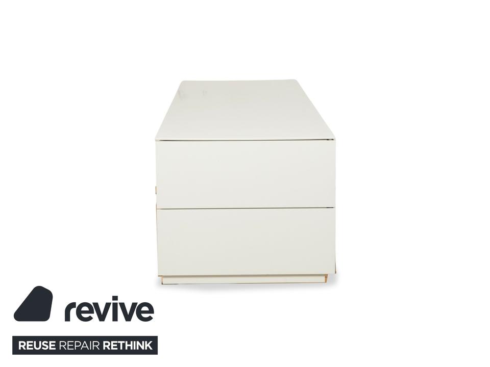 Kettnaker Holz Sideboard Creme Weiß Barfach Schubladen – Bild 12