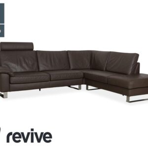 Ewald Schillig Concept Plus Leder Ecksofa Braun Sofa Couch