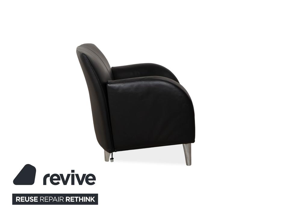 Jori JR 8400 Leder Sessel Schwarz manuelle Funktion – Bild 11