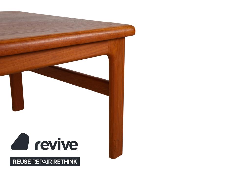 Mid Century Holz Couchtisch Braun Vintage Teak – Bild 4