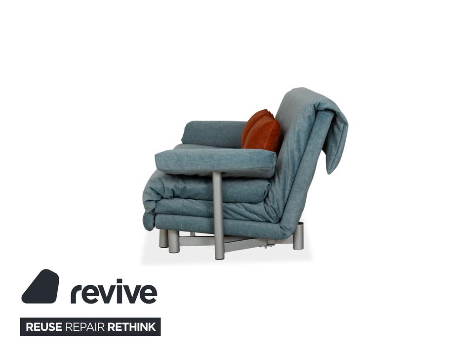 Ligne Roset Multy Stoff Dreisitzer Blau Grau manuelle ✨ – Bild 12