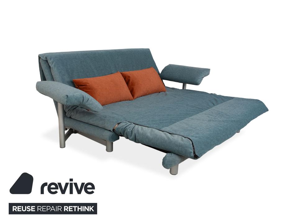 Ligne Roset Multy Stoff Dreisitzer Blau Grau manuelle ✨ – Bild 4