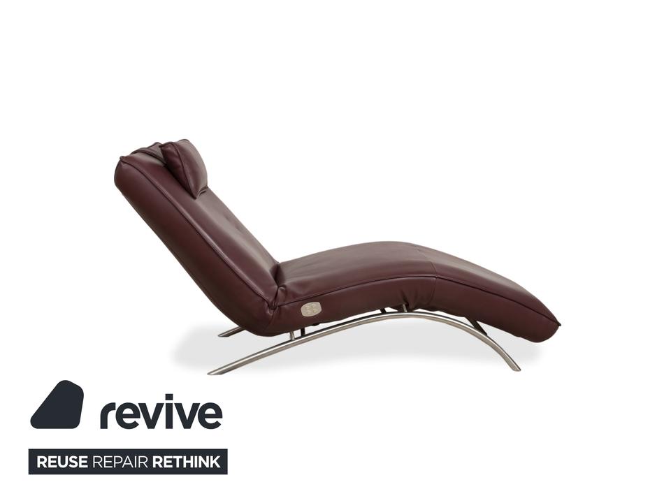 Koinor Jonas Liege Rot Bordeaux Weinrot elektrische Relaxfunktion – Bild 15