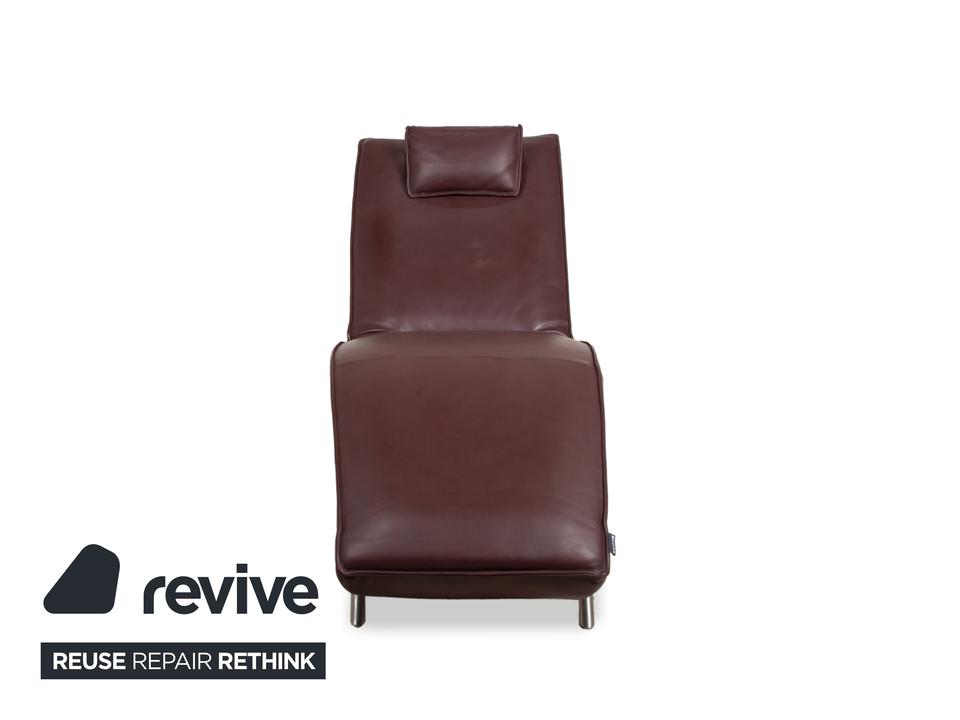 Koinor Jonas Liege Rot Bordeaux Weinrot elektrische Relaxfunktion – Bild 14