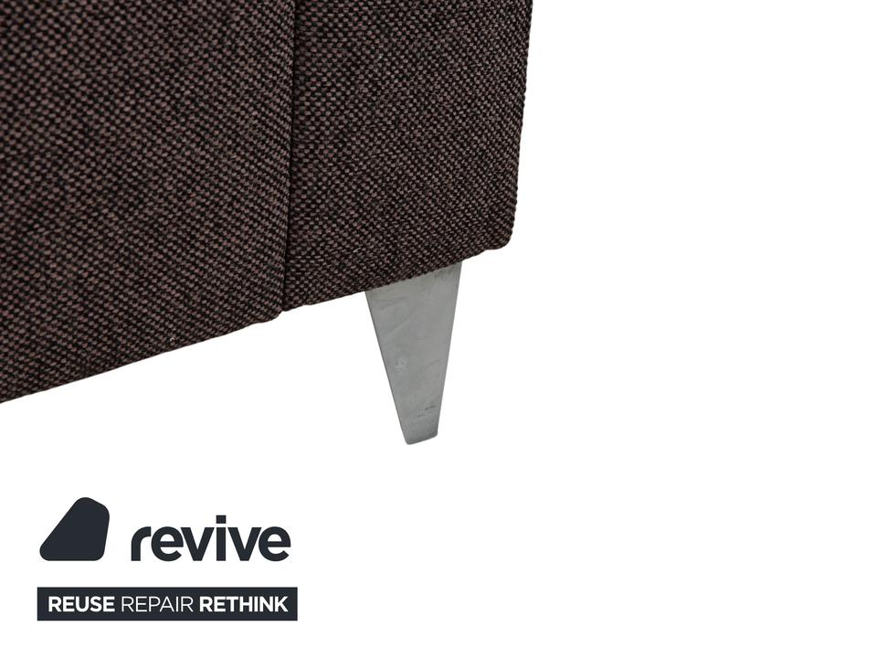 Ewald Schillig Stoff Sessel Braun Grau – Bild 13