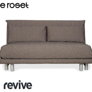 Ligne Roset Multy Stoff Dreisitzer Grau Braun Beige Taupe