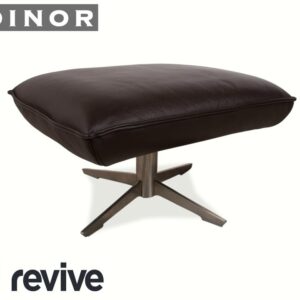 Koinor Fenja Leder Hocker Braun
